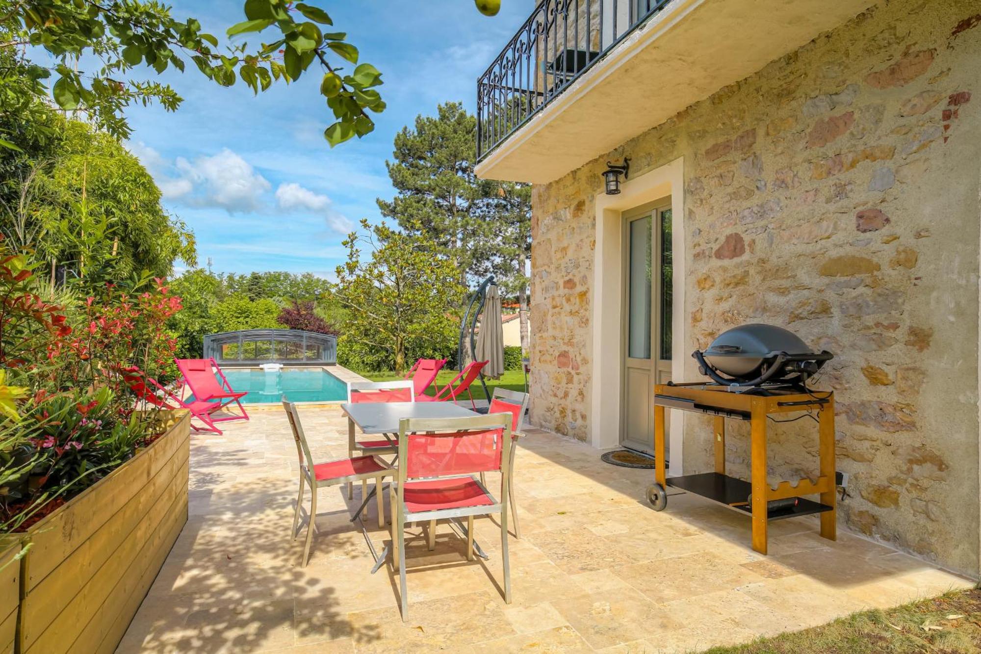 Villa Charmante Maison Avec Piscine Proche Lyon Dardilly Exterior foto